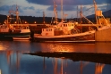Boats at dusk Ireland